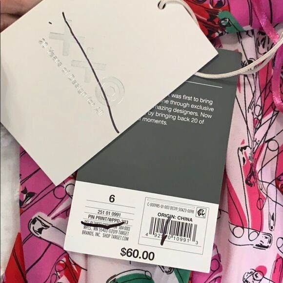 NWT Zac Posen for Target Safety Pins maxi dress - Picture 6 of 9